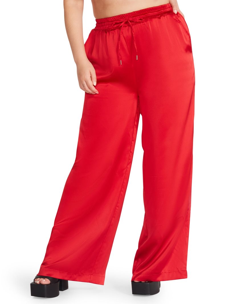 Pantalones Steve Madden Dorian Mujer Rojas | ES ZQ610E